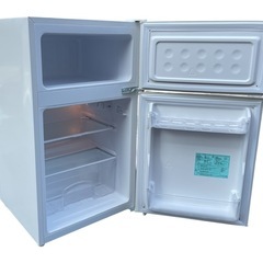【2507011】TAG label by amadana AT‑RF85B 2ドア冷凍冷蔵庫 2020年製の画像