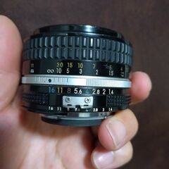 良品　Nikon NIKKOR 50mm F1.4　分解清掃済の画像