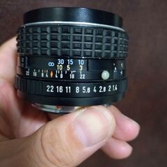 実用品　並品　SMC PENTAX 50mm F1.4　分解清掃済の画像