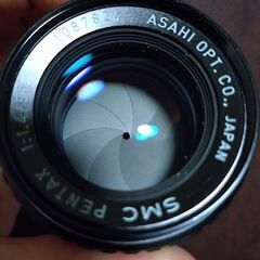 実用品　並品　SMC PENTAX 50mm F1.4　分解清掃済の画像