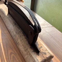 昭和農具わら切りの画像