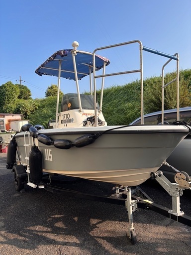 17ft Mercury SUZUKI 4スト50馬力