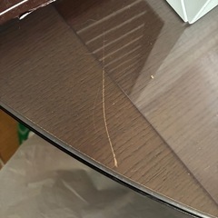 値下げ　半円　テーブルの画像
