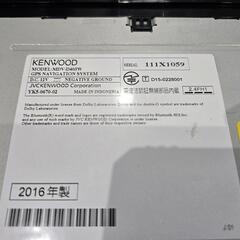 値下 ケンウッド Bluetoothナビの画像