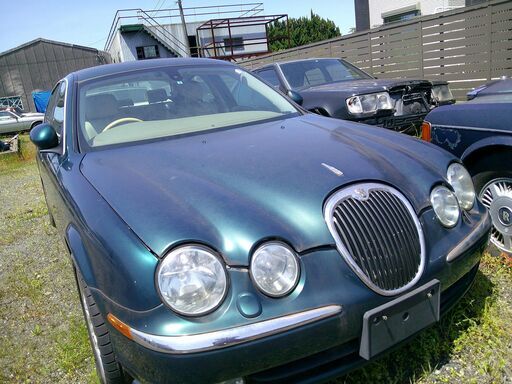 ジャガーSタイプ-リサイクル-部品取り車-引き取り限定―程度良-税込み15万にて販売中