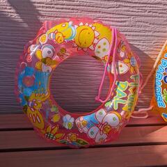 差し上げます　浮き輪3点セットの画像