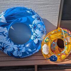 差し上げます　浮き輪3点セットの画像