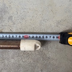 物干し竿(サビ有・伸縮不可)もらってくださいの画像