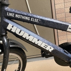 ハマー HUMMER 自転車 18インチ18-OH ミッドナイトネイビーの画像