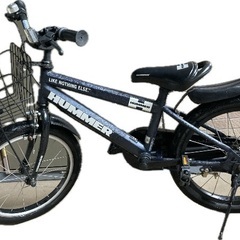 ハマー HUMMER 自転車 18インチ18-OH ミッドナイトネイビーの画像