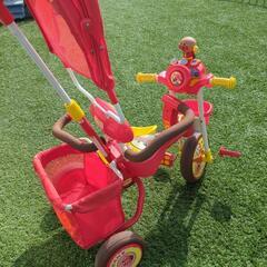 アンパンマン三輪車　【美品】の画像