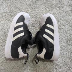 adidas　スニーカー　17cmの画像