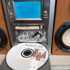 MD/AM/FM/AUX/TAPE/CD リペア済 リモコン付 AIWA XR-MJ1の画像