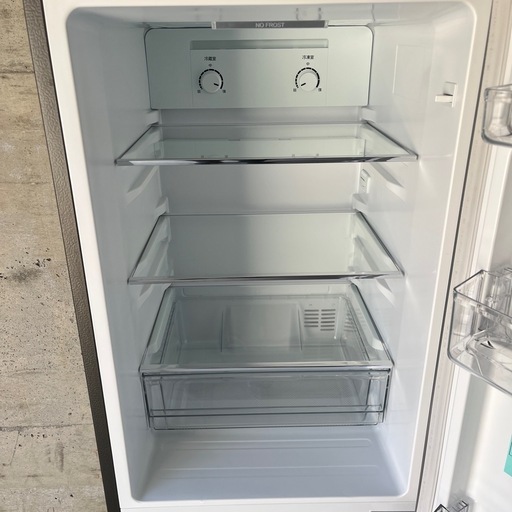 ハイアール ノンフロン 冷凍冷蔵庫 JR-XP2NF173F 2023年製 ブラック