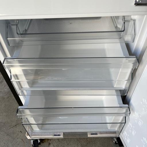 ハイアール ノンフロン 冷凍冷蔵庫 JR-XP2NF173F 2023年製 ブラック