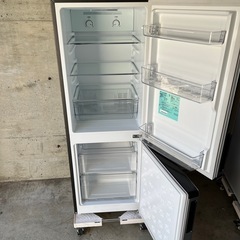 冷蔵庫 2ドア 173L 2023年製 ハイアール JR-XP2NF173F シルバー系 170Lクラス Haier の画像