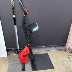 エアロバイク　折りたたみ収納　フィットネスバイク　BTMの画像