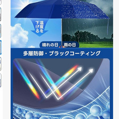 ☂️【新品未使用】大判12本骨 折りたたみ傘 メンズ 自動開閉 強風対応 晴雨兼用 UVカット 台風対策 大きめ傘 日傘 黒 梅雨 雨傘 雨具 通勤 通学の画像