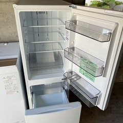 TOSHIBA 東芝 冷蔵庫と洗濯機のセット 2025年製 153L 2ﾄﾞｱ GR-W15BZ1 洗濯機　2024年製　6.0kg全自動洗濯機　AW-6GA4（W)　　の画像