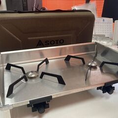 ★SOTO レギュレーター2バーナー GRID　専用ハードケース付き！！★の画像