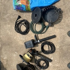 濾過装置色々＋水流発生器の画像