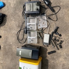 濾過装置色々＋水流発生器