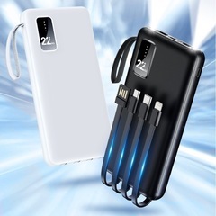 モバイルバッテリー VC01  22800mAh 色ホワイトの画像