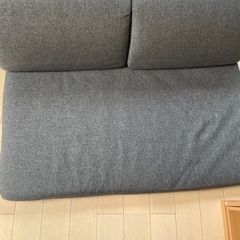 フロアコーナーソファ　3点セット　グレーの画像