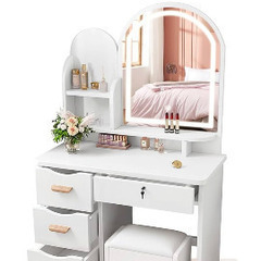 新品　ドレッサー　可愛い　かわいい　お洒落　おしゃれ かわいいドレッサー