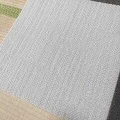 【9枚セット】防音・吸音カーペットタイル／チェック柄フロアマット【2,000円】の画像