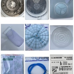 2024年の高年式！ HITACHI 2槽式洗濯機 青空 5.5kg   動作確認 クリーニング済の画像