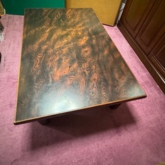 大型座卓　昭和レトロの画像