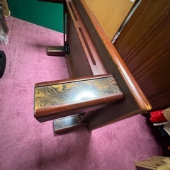 大型座卓　昭和レトロの画像