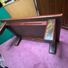 大型座卓　昭和レトロの画像