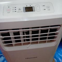 【美品】2023年製　ハイセンス　ポータブルクーラー　スポットクーラー　移動式の画像