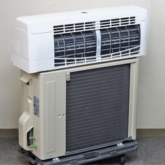 【お取引中】(27) SHARP【AY-R22F-W】シャープ プラズマクラスター25000 フィルター自動掃除 パワフル除湿 ルームエアコン おもに6畳用 2023年製 取付販売 の画像