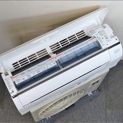 【お取引中】(27) SHARP【AY-R22F-W】シャープ プラズマクラスター25000 フィルター自動掃除 パワフル除湿 ルームエアコン おもに6畳用 2023年製 取付販売 の画像