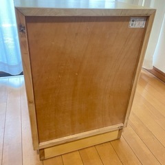木製　収納棚の画像