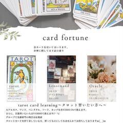 ¥10000で全部のタロットカードを教えます！別々でも可(ルノル...