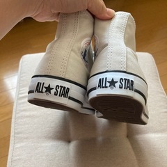 コンバース　24センチ　ハイカットスニーカー　箱あり3回のみ使用　美品　　の画像