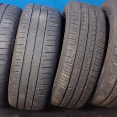 215/50R17　アルミ　タイヤ4本セット　No.246　17インチ　5穴ピッチ100　エクシーガの画像