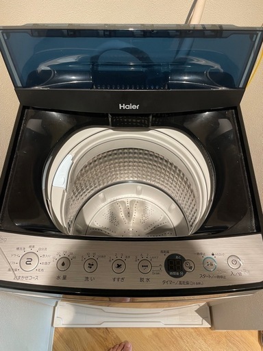 ハイアール全自動洗濯機　