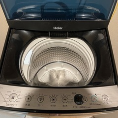 ハイアール全自動洗濯機　の画像