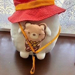 キッズ　日除けメッシュ帽子の画像
