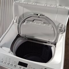 【相模原市中央区田名】美品!!5.5kg 全自動洗濯乾燥機 シャープ ES-TX5E 2021年製の画像
