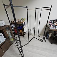 室内物干し 折りたたみ物干し5連の画像