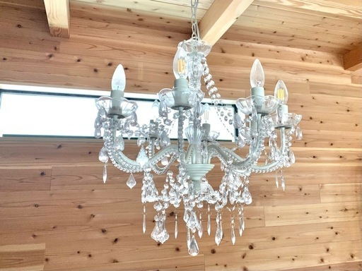 豪華　シャンデリア　8灯　照明器具