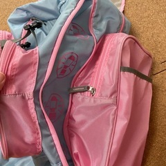 中古　コールマン　林間学習　リュック　記名ありの画像