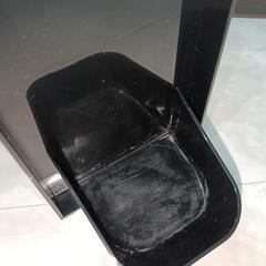 トイレブラシスタンド　ゴミ箱付き　サニタリーボックス　コンパクト　オシャレの画像