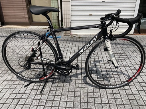 【ロードバイク】美品❗️リドレー　ベルギー製　スピードメーター付　フルカーボンフレーム❗️若林自転車　唐崎店　SALE中❗️